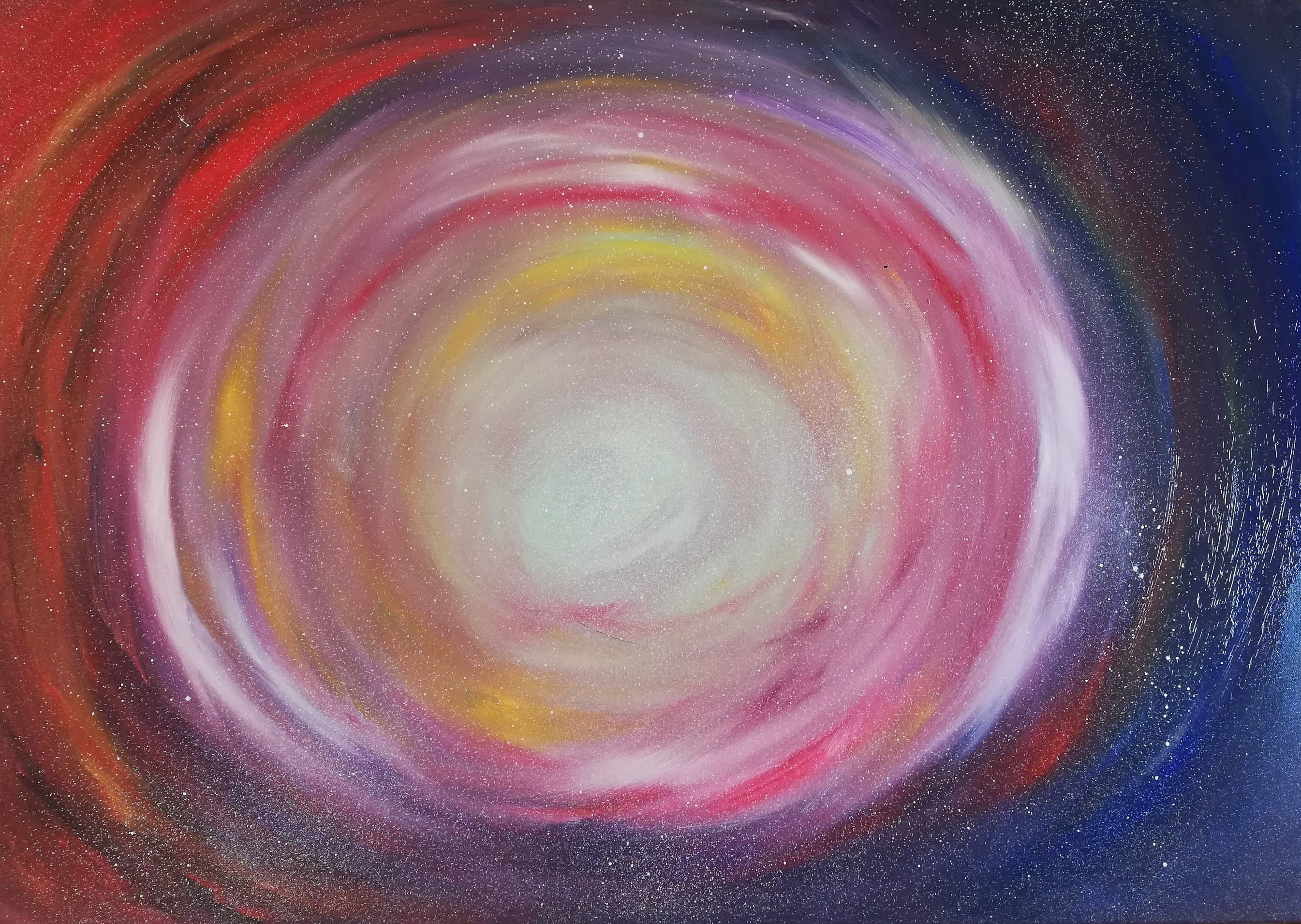 Away — acrylic on canvas by Haykal Khalil