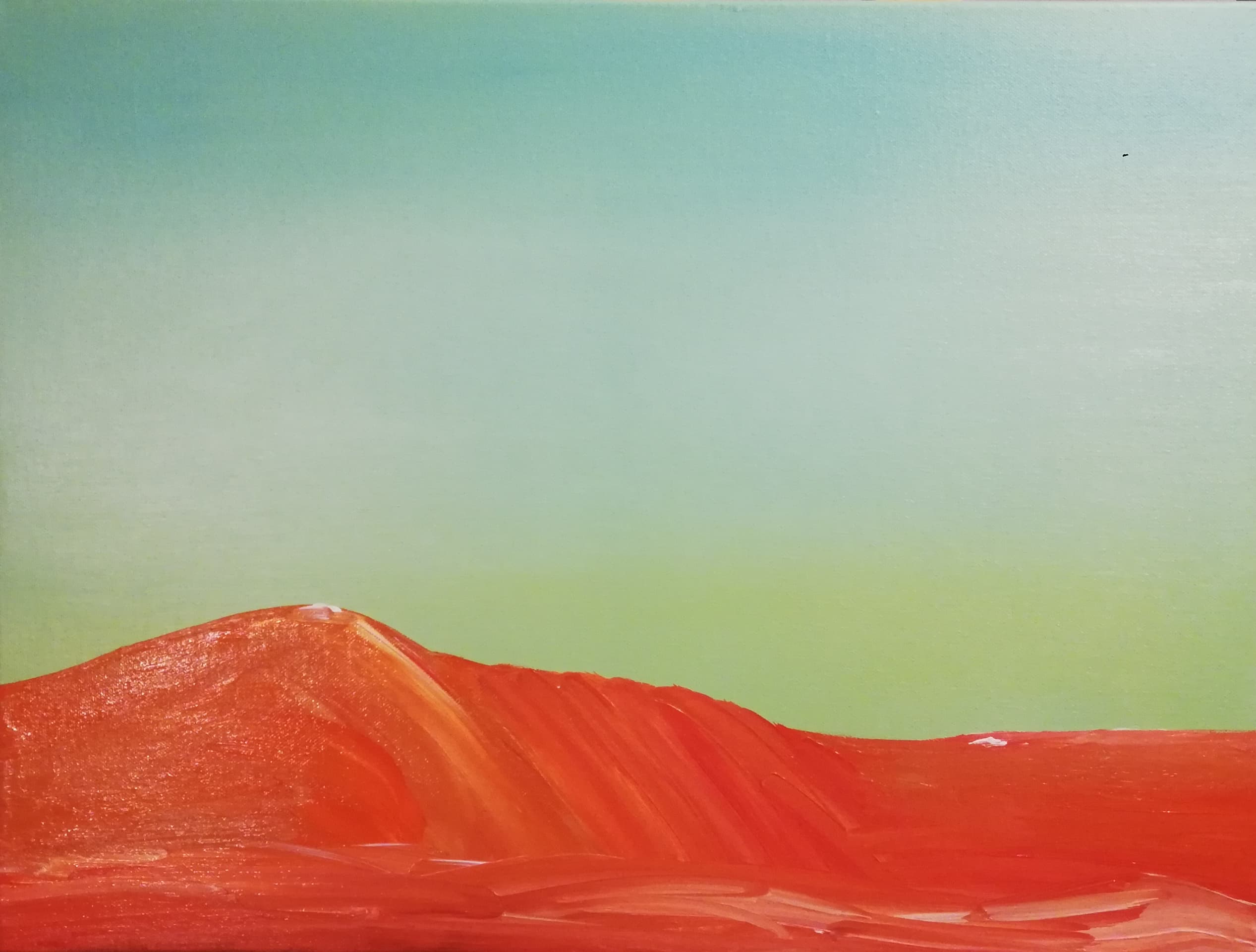 Gaia — acrylic on canvas by Haykal Khalil