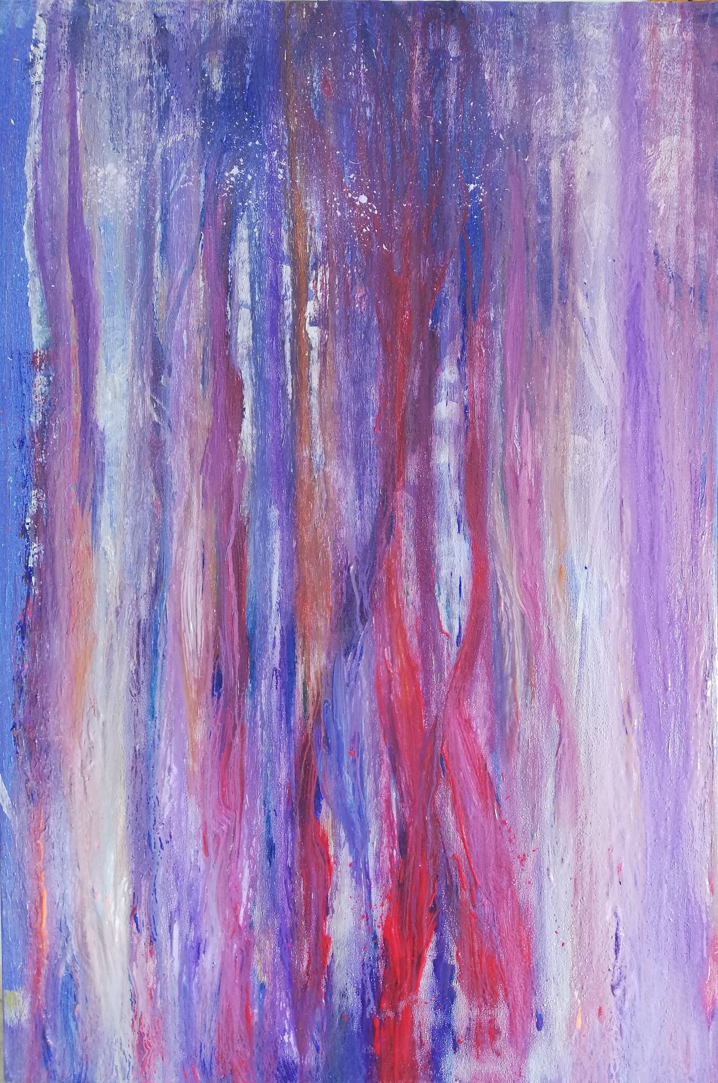 Mystic Forest — acrylic on canvas by Haykal Khalil
